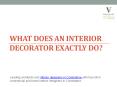 What does an interior decorator exactly do? VimalSony Associates PowerPoint PPT Presentation