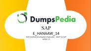 E_HANAAW_14 Exam Braindumps