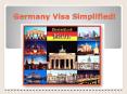 Germany Visa Simplified! PowerPoint PPT Presentation