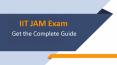 IIT JAM Exam - Get the Complete Guide! PowerPoint PPT Presentation