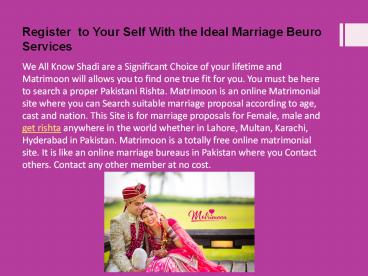 Female Rishta in Karachi