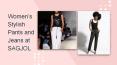 Skinny Black Jean and High Rise Wide Leg Black Pants – SAGJOL (1) PowerPoint PPT Presentation