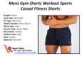 Mens Gym Shorts Workout Sports Casual Fitness Shorts PowerPoint PPT Presentation