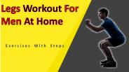 Legs Workout For Men At Home