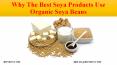 Why The Best Soya Products Use Organic Soya Beans PowerPoint PPT Presentation