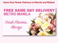 Same Day Flower Delivery in Manila and Makati