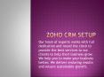 Zoho CRM Migration Service PowerPoint PPT Presentation