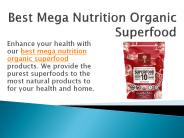 Nourishing Nutrients
