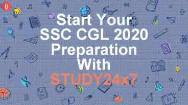 Start Your SSC CGL Preparation