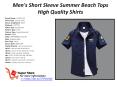 Men's Short Sleeve Summer Beach Tops High Quality Shirts PowerPoint PPT Presentation