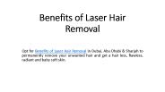 Benefits of Laser Hair Removal