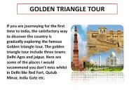 Golden Triangle Tour