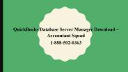 QuickBooks Database Server Manager Download – Accountant Squad