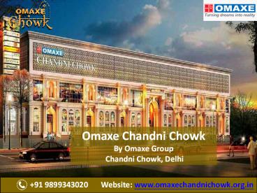 Omaxe Chandni Chowk
