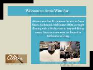Wine Bar Richmond Melbourne