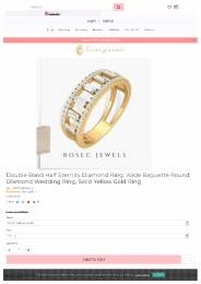 Solid Yellow Gold Ring