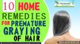 Home Remedies for Premature Greying of Hair PowerPoint PPT Presentation