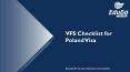 Poland VFS Checklist By Edugo Abroad PowerPoint PPT Presentation