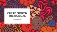Buy Cheap Frozen The Musical Tickets