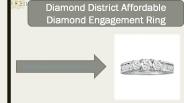 Diamond District Diamond Engagement Ring