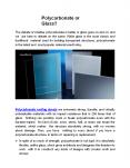 Polycarbonate Or Glass - Tuflite Polymers PowerPoint PPT Presentation