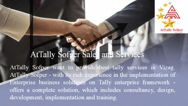 Attally Sofper Sales And Services