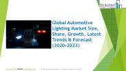 Global Automotive Lighting Market Report 2020