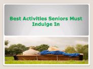 Healthcare Tips for Senior Citizens