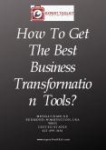 How to get the best business transformation tools? PowerPoint PPT Presentation
