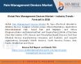 Global Pain Management Devices Market – Industry Trends - Forecast to 2026 PowerPoint PPT Presentation