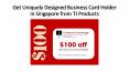 Get Uniquely Designed Business Card Holder in Singapore from TJ Products PowerPoint PPT Presentation