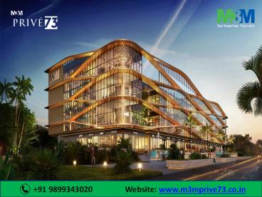 M3M Prive 73 Gurgaon