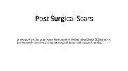 Post Surgical Scars