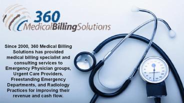 Florida Emergency Physicians Billing Services - 360 Medical Billing Solutions