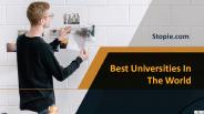 best universities in the world