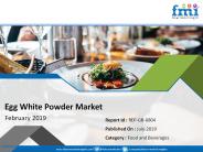 Egg White Powder Market to Showcase Healthy Expansion at ~11% CAGR During 2019 - 2029