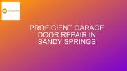 Garage Door Repair Sandy Springs