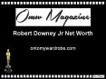 Robert Downey Jr net worth PowerPoint PPT Presentation