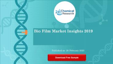 Bio Film Market Insights 2019