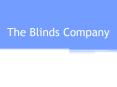 Made to Measure Blinds - The Blinds Company PowerPoint PPT Presentation
