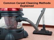 Common Carpet Cleaning Method