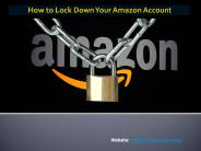 How to Lock Down Your Amazon Account