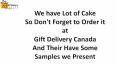 Many option In Cakes From Gift Delivery Canada PowerPoint PPT Presentation