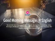 Good Morning Messages in English