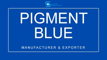 Pigment Blue | Best Prices In India