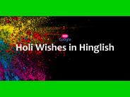 Holi Wishes in Hinglish