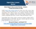 Global Digital Video Content Market – Industry Trends and Forecast to 2026 PowerPoint PPT Presentation