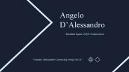 Angelo D’Alessandro - Experienced Professional