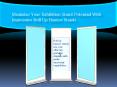 Cost Effective Roll Up Banner Exhibition Stands PowerPoint PPT Presentation