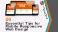 20 Essential Tips for Mobile Responsive Web Design PowerPoint PPT Presentation